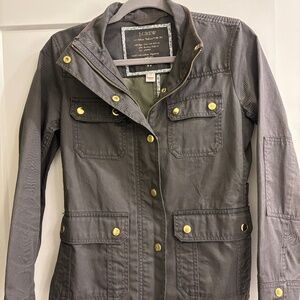 J. Crew Relaxed Boyfriend Field Jacket size S petite